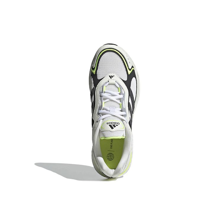 Adidas Sn1997 Comfortable Versatile Fabric Durable Low-Top Running Shoes Women Sneakers White Black Green GW2734