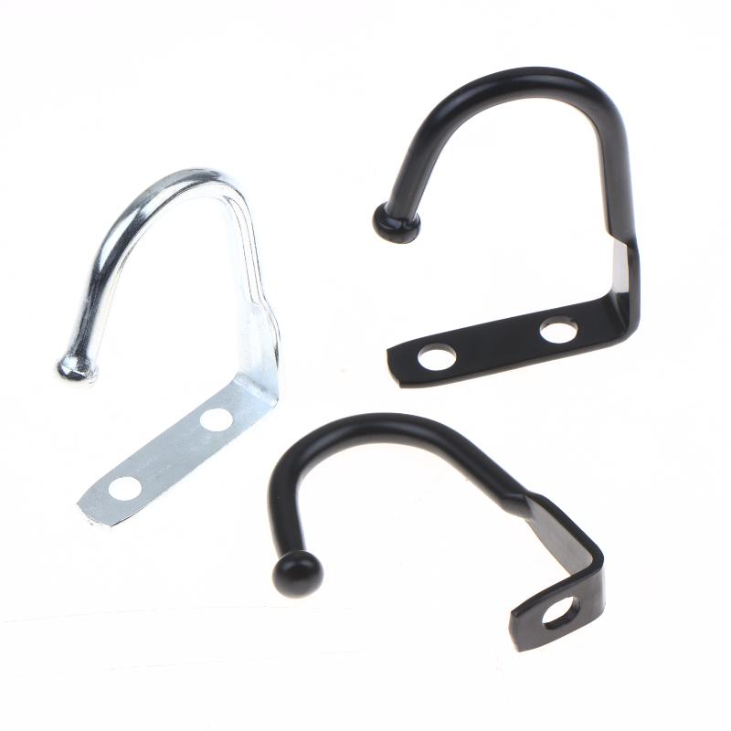 Järnkrokar Enkel Takkrok Köksskåp Väggmonterad Kläder Nycklar Klädhängare Kraftig Mångsidig Förvaringskrok