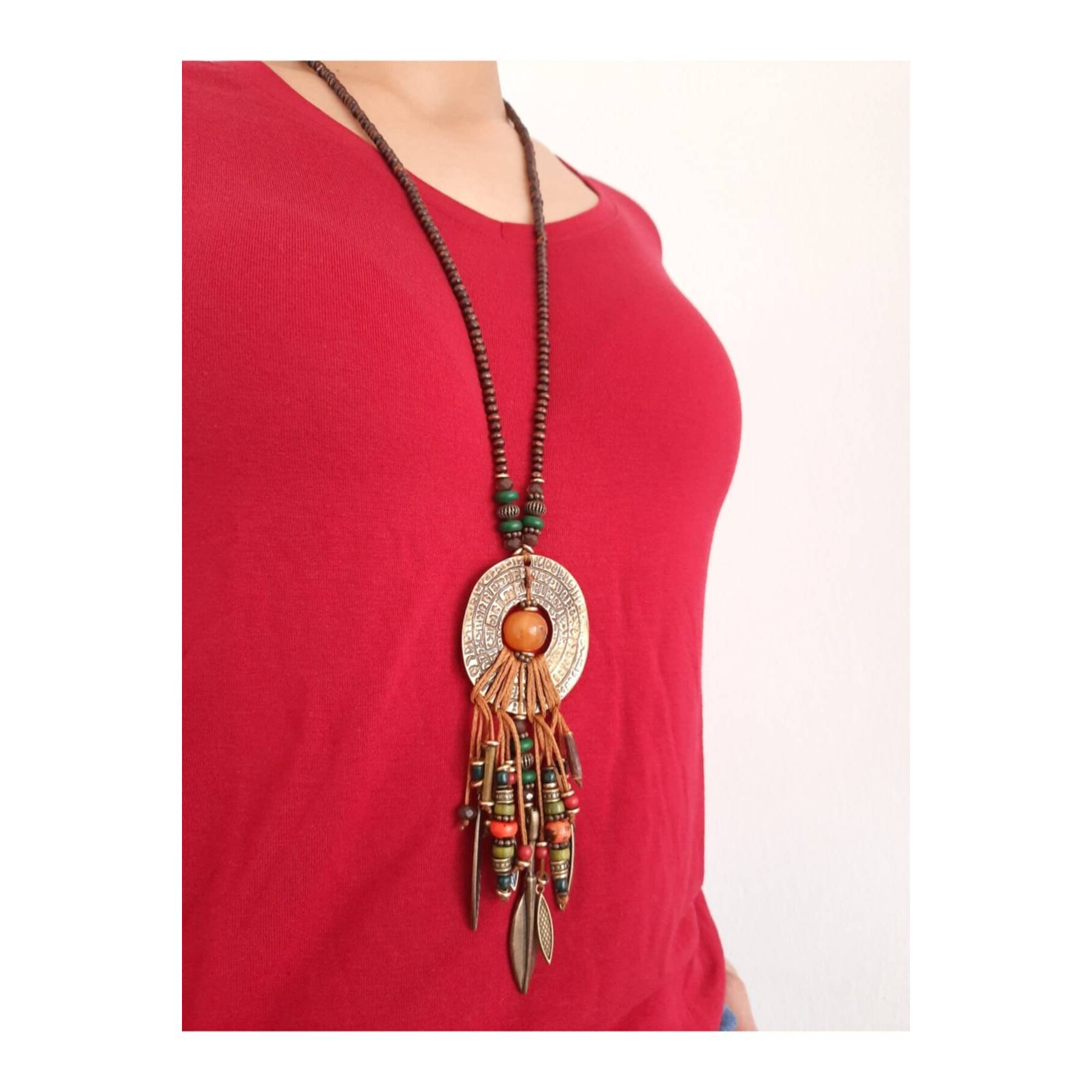 

Authentic Long Necklace