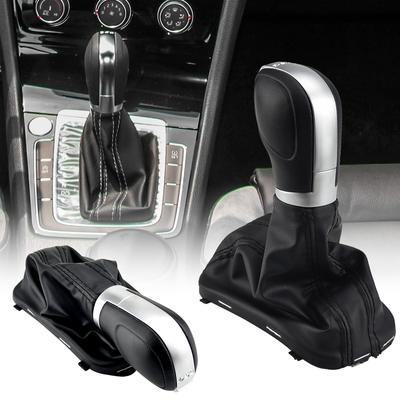 DSG Automatischer Schaltknauf Stick Hebel Shifter für VW Golf 6 Jetta MK6 EOS Passat B7 CC für Sharan 7N von 2010 Sitz Leder