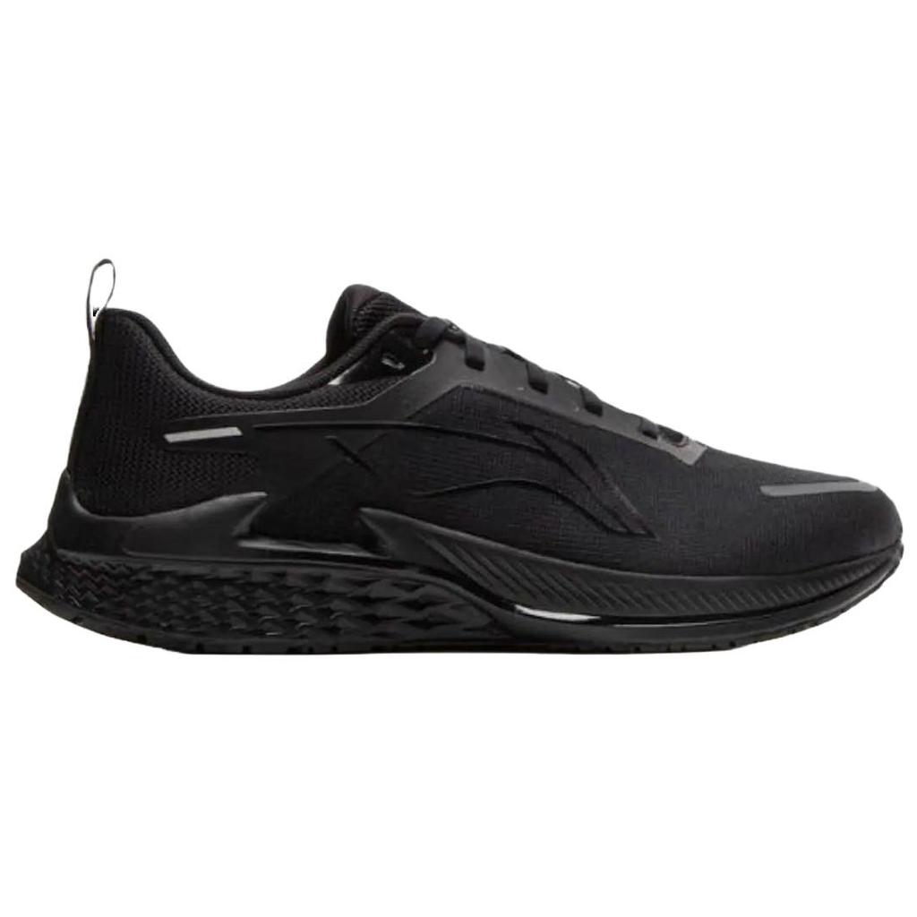 Li-Ning Wind Wing Simple Versatile Non-Slip Wear-Resistant Low-Top Casual Running Shoes Men Sneakers Black ARBV003-2