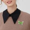 Handcraft Alloy Butterfly Pin Intricate Craftsmanship Sturdy Materials Fashion Accessory for Outfits or Bags Decoration