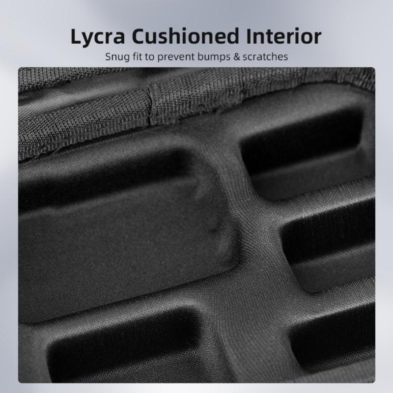 Water Resistant Protective Storage Bag With Organized Compartment for Action 6 Camera Gear Accessories Travel