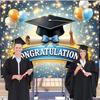 Congratulations Graduation Decor Graduate Party Decoration Prop Ceremony Background Congratulations Photo Booth Backdrop Party