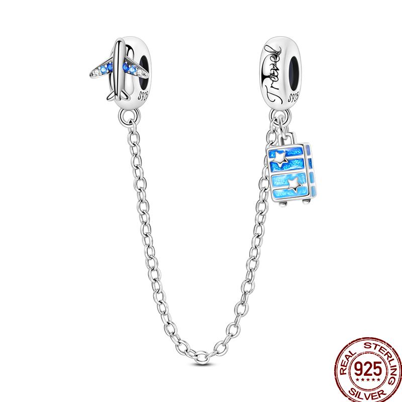 Copper Colorful Beads Youth Multi Series Shiny Inlaid Zircon Pendant Suitable For Pan Original Jewelry Gift