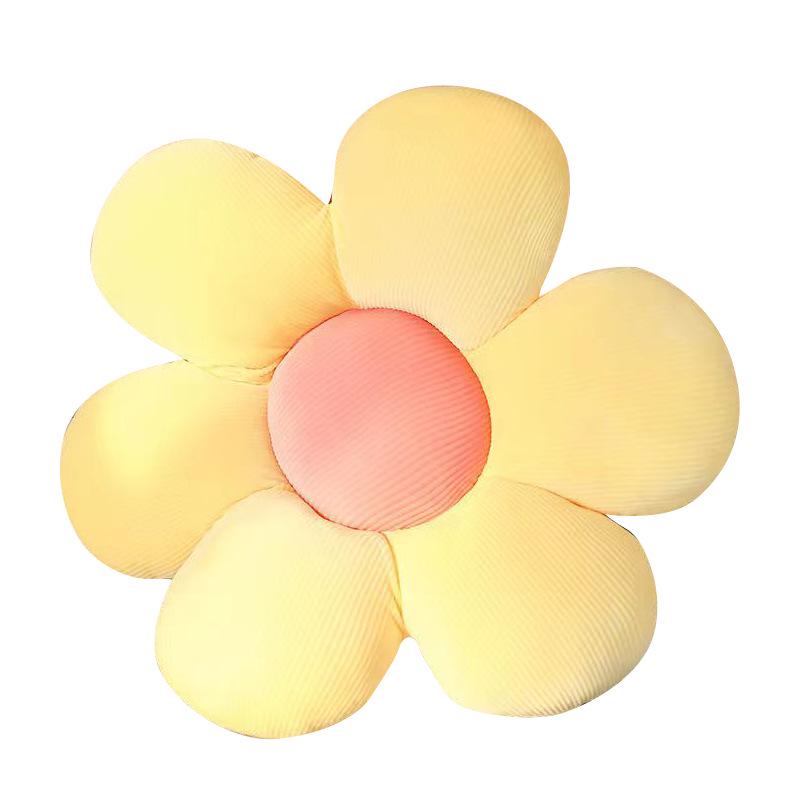 „Blütenblattförmiges Blumenkissen für Sofa und Wohnzimmerdekor“