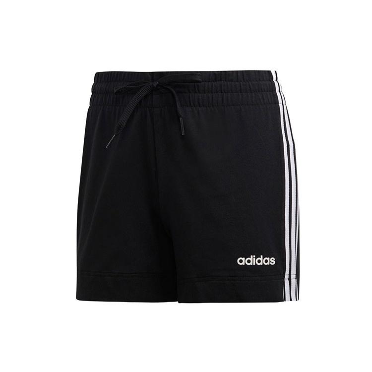 (WMNS) adidas W E 3S SHORT Sports Stylish Shorts Black Women s DP2405 L