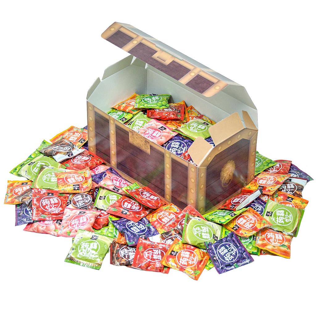Shimonita Bussan Konnyaku Kobo Treasure Box, 8 Varieties, 2000g, Gift, Large Capacity, Low-Calorie Konnyaku Jelly