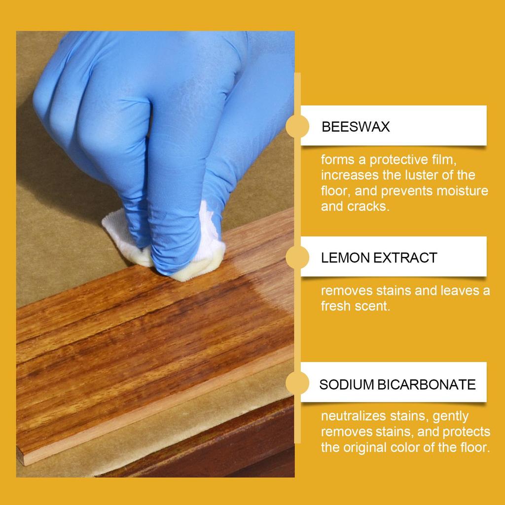 Wood Polish Beeswax Spray - Furniture Care & Color Protection - Nourishing & Anti-Cracking Wood Treatment