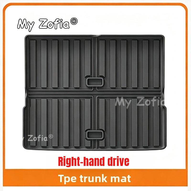 Full Waterproof TPE Car Floor Mats Custom Fit Auto Foot Pads Carpet Interior Modification Accessories For KIA EV5 2025 2026