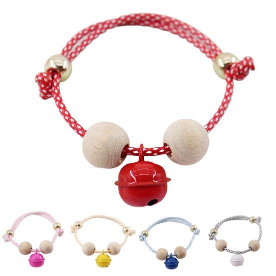 Obojek pro domácí mazlíčky s vlnitým tečkovaným vzorem proti vším Nastavitelný obojek pro kočky proti blechám s příslušenstvím Bell Pet