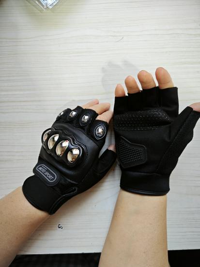 Verstärkte Taktische Handschuhe aus Edelstahl - Sturzsicher, Abriebfest, Voll- und Halbfinger-Optionen für Outdoor, Reiten und Selbstverteidigung