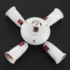 E27 Splitter 3/4 Heads Adapter Converter Socket LED Y Shape Light Lamp Bulb Splitter Adapter Converter Screw Lamp Base Holder