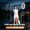 Handheld Mobile Phone Ring LED Rechargeable Selfie Fill light Live Photography