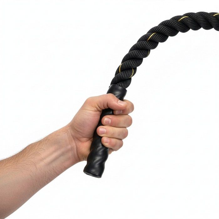 Corde d'entraînement - SPRINGOS - 9 m - Antidérapante - Housse de protection - Mixte