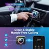 Bluetooth 5.3 FM/AUX Bluetooth Car Charger Adapter Air Vent Installation 3 Ports PD&QC 3.0 FM Bluetooth Car Transmitter