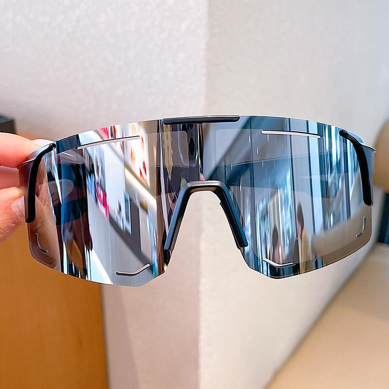 Children Sunglasses Boys Girls Outdoor Cycling Sport Sun Glasses Sandproof Eye Protector Oversized WindproofGlasseslentes De Sol