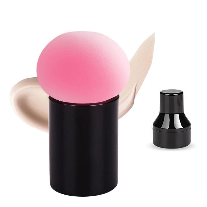 Esponja cosmética con cabeza de seta, esponja para maquillaje en polvo, esponja suave, multifunción, herramienta de maquillaje de belleza seca y húmeda