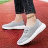Women's Casual Mesh Slip-On Shoes Lightweight Breathable Walking Sneakers with Flexible Sole Comfortable Fit for Everyday Wear