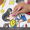 Pentel Crayon PTCR-16 16 color set with usage guide