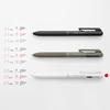 Pentel Multifunctional Ballpoint Pen Calme Ballpoint Pen 0.5 Sharp 0.5 Grayish White XBXAW355W