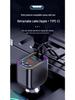 Y5 Car Bluetooth MP3 Charger with Retractable Cable, Fast Charging, Digital Display, Color Light, Cigarette Lighter, and U Disk Player