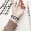 For Apple Watch Series 10 42mm/9 8 7 41mm/SE (2023) SE (2022) SE 6 5 4 40mm/3 2 1 38mm PU Leather+Silicone Watch Band