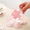 Cherry Blossom Coaster Tea Cup Mat Coaster Insulation Table Mats for Tea Milk Mug Drink Cup Coasters 1PC Mat