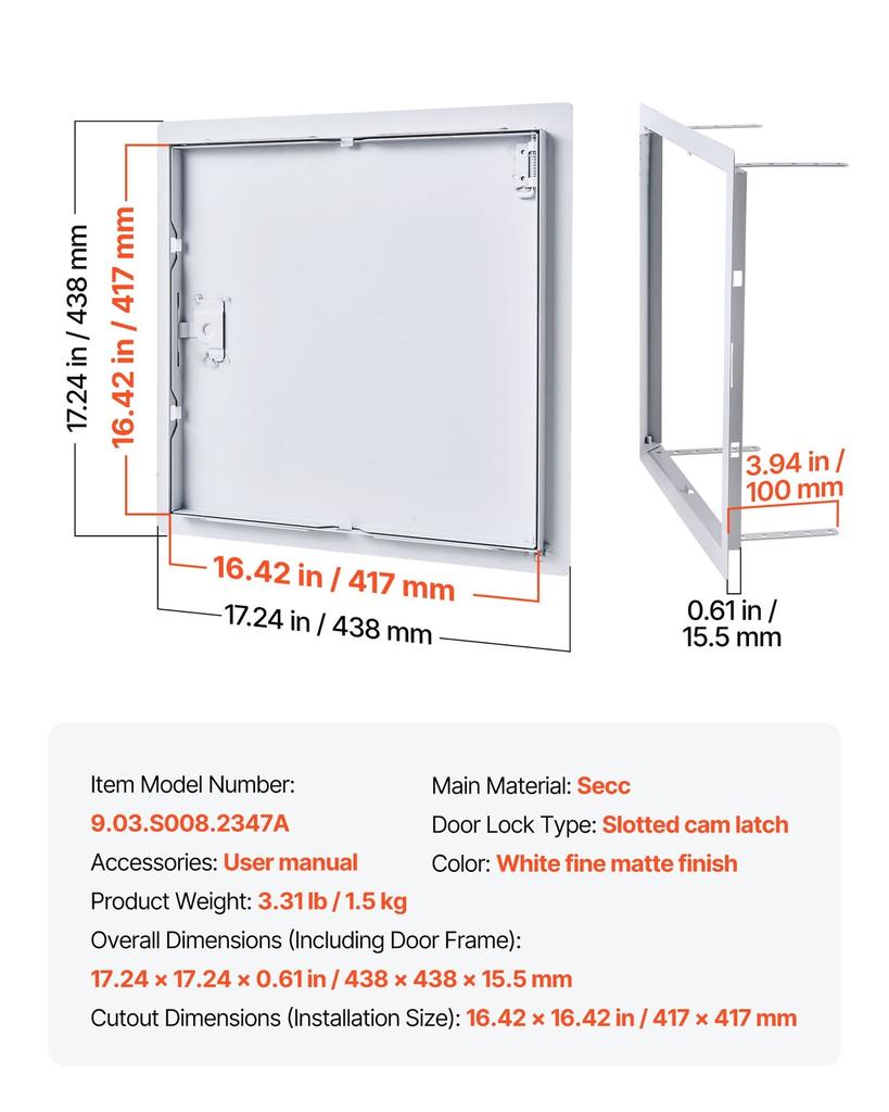 Access Panel for Drywall Ceiling 16
