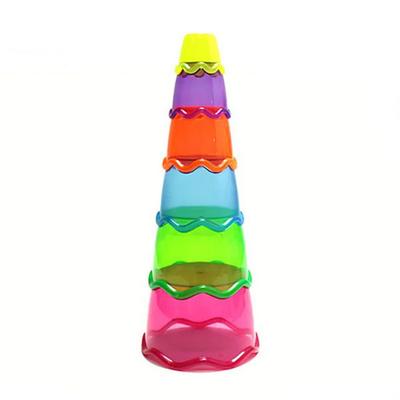 Cas B Play Wave Cup Stacking 6PCS, 1 Set, Korean Baby Products