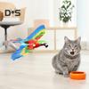 Electric Flying Eagle Cat Toy Interactive Simulation Bird Toy Automatic Moving Hanging Eagle Cat Toy Pet Supplies for Indoor Cats