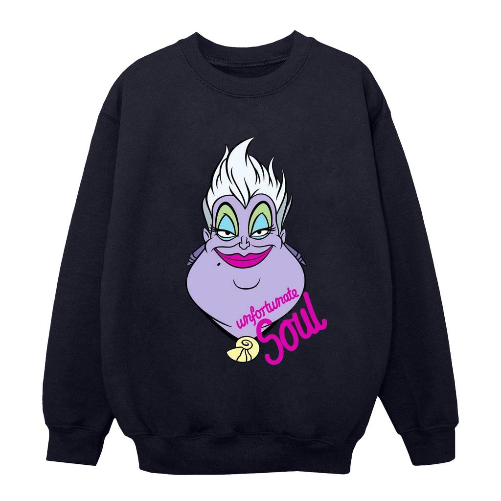 Disney Womens/Ladies Villains Ursula Unfortunate Soul Sweatshirt