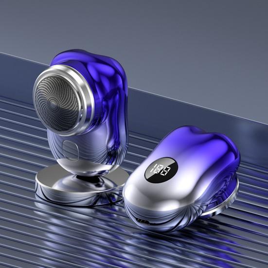Mini Rasoir Électrique Rechargeable USB IPX7 Étanche Portable Voyage Rasoir de Rasage Humide Sec Hommes Tondeuse à Barbe Outil Épilateur