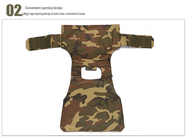 Convenient Lightweight Tactical Camouflage Vest: Multifunctional Military Training Protection