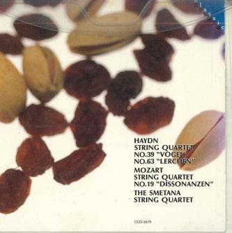 

CD SMETANA S.Q. - Haydn/ lerchen vogel CE255679 EMI Japan Classical Used