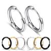 Unisex Fashion Concise Circle Anti-Allergy Earrings