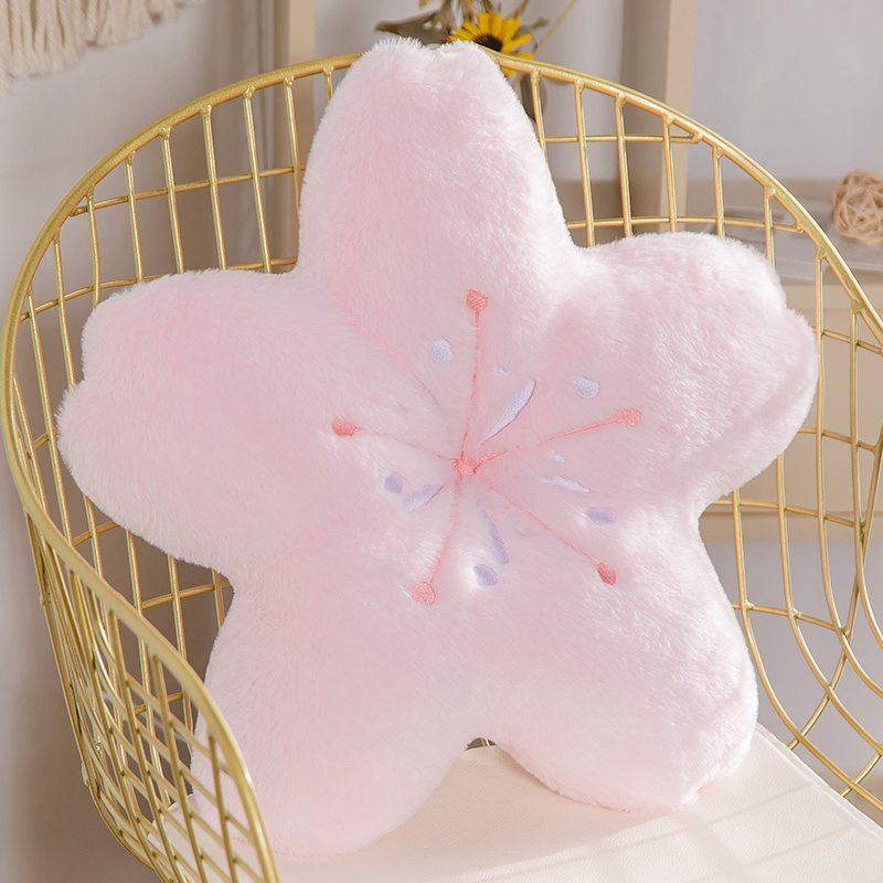 Fresh Colorful Daisy Flower Plush Pillow Toy Soft Cartoon Plant Stuffed Doll Chair Cushion Car Pillow Kids Lovers Birthday Gift