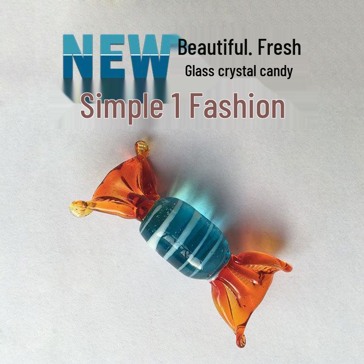 

Modern Abstract Colored Glass Wedding Candy Box Decoration