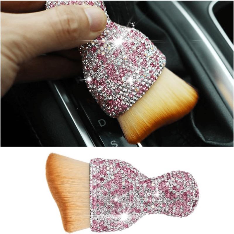 Car Interior Detailing Brush, Auto Interior Soft Hair Removal Brush,Car Cleaning Brush Interior Soft Bristles Detailing Brush Dusting Tool For Car