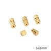 1-10pcs/Bag Plated Screw Clasp Barrel Screw Clasps For Bracelet Necklace Jewelry Making Findings Accessories