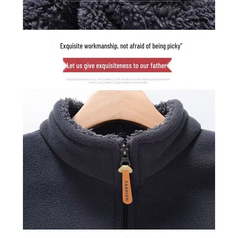 JEEP SPIRIT Men's Autumn/Winter Fleece Lined Jacket