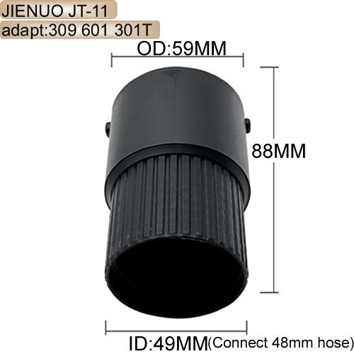 Vacuum Cleaner Hose Hose Connector Connecting Pipe Adapter Handle For Thread Hose 39mm 48mm Jienuo JT 09 10 Vacuum Cleaner Parts