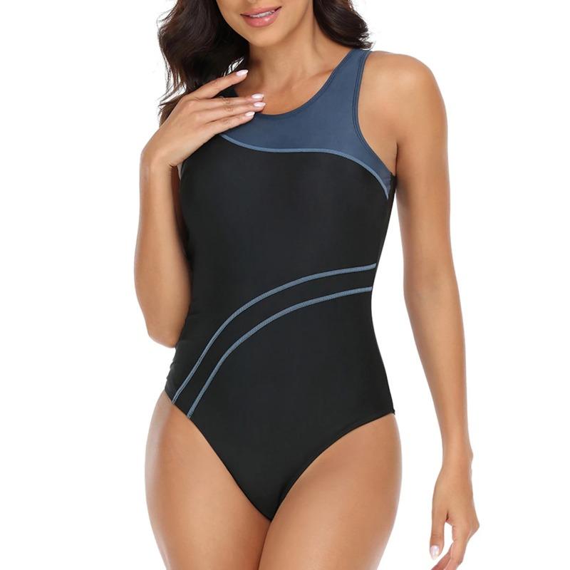 2025 Vintage One Piece Swimsuit Women Racing Swimwear Female Sexy Sports Bodysuit Bathers Bathing Swimming Suit Summer Beachwear