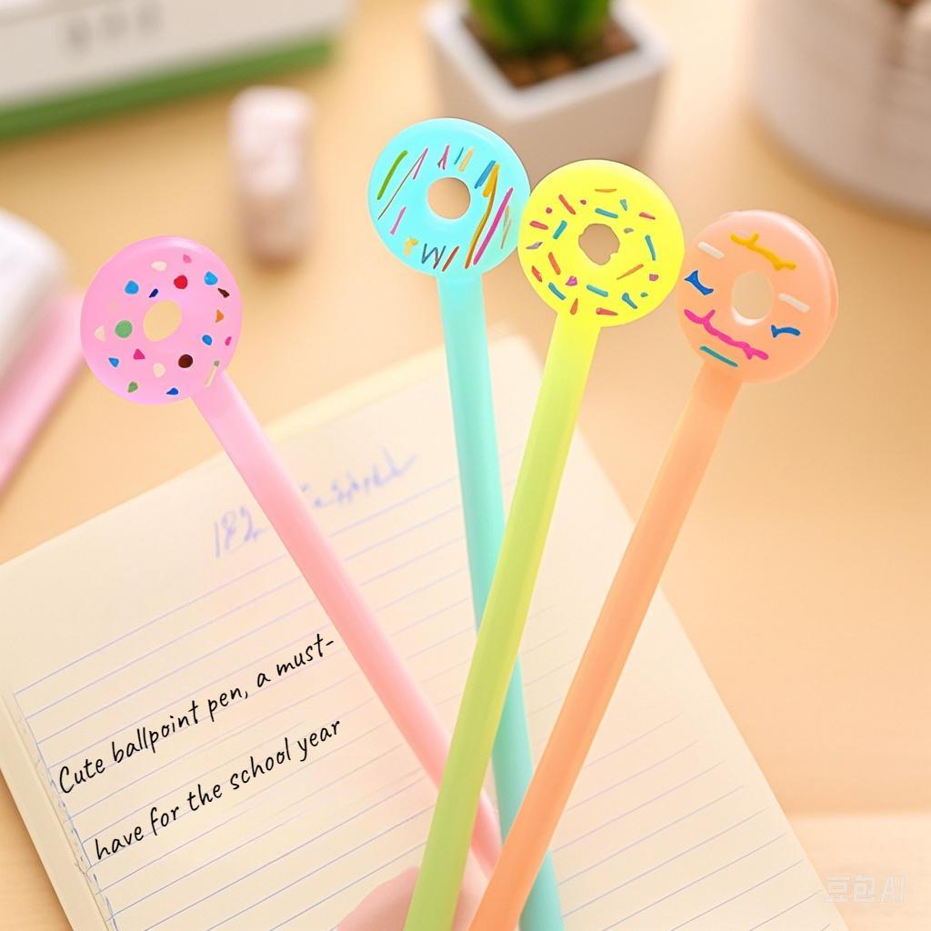 10pcs Neutral Ballpoint Pen Essential Supplies for The Start of School Season For Office, School, Journaling, and Art Projects.