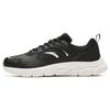 Anti-Slip Wear-Resistant Low-Top Running Shoes Men's Black White Sneakers 912345580-6