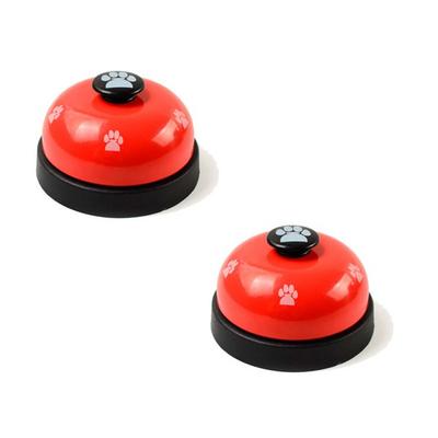 Puppyman Dog Training Bell, Red, 2 Pieces
