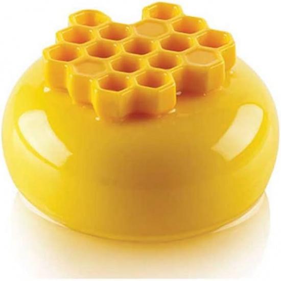 15 Cavity Silicone Honeycomb Molds for Chocolate Honeycomb Bee Silicone Fondant Mold Beehive Silicone Baking Molds Bee Candy Silicone Mold for