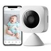 [funziona con Alexa certificato] switchbot telecamera di sicurezza switchbot telecamera di sorveglianza Alexa - telecamera interna Alexa telecamera di rete telecamera per animali domestici baby monito