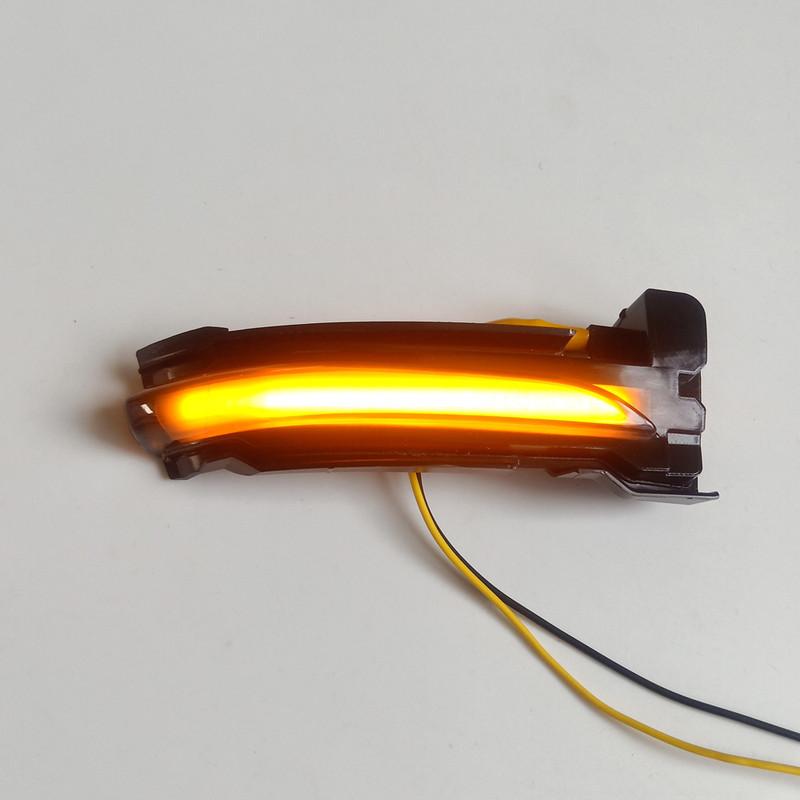2pcs Flowing Turn Signal Light for Ford Focus 4 MK4 LED Side Wing Rearview Mirror Dynamic Indicator Blinker -