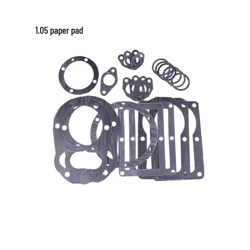 Air Compressor Head & Cylinder Seal Kit: Paper, Steel Wire, Asbestos Gaskets & 3P Air Rod Gasket